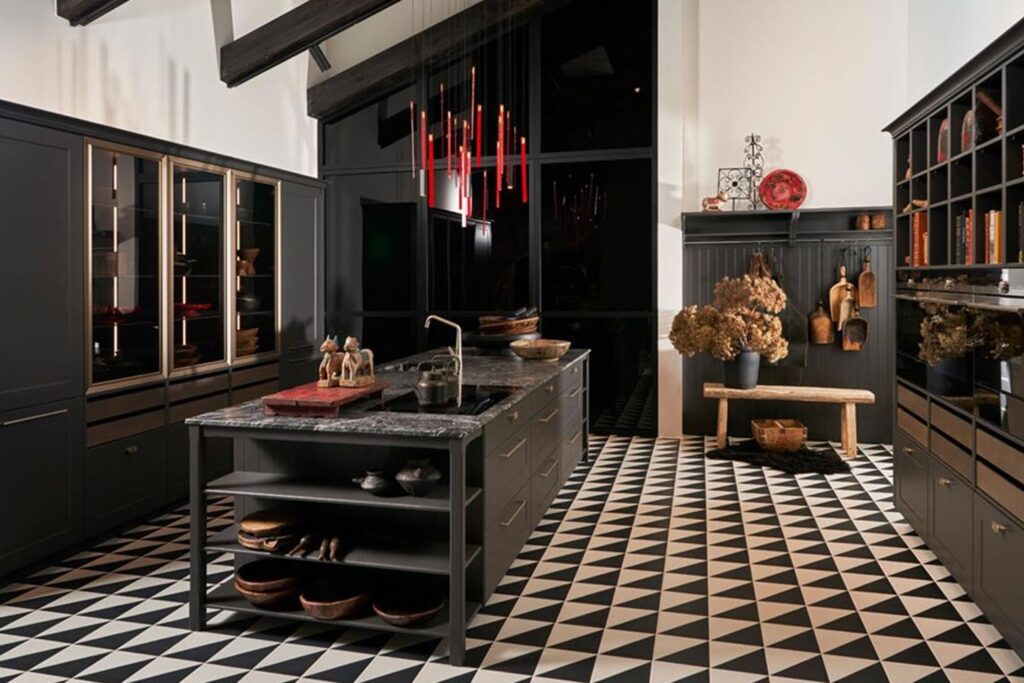 A special combination kitchen living room Nolte Brasov