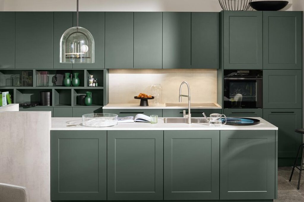 Aesthetic and elegance meet modern design in this timeless kitchen Nolte Brasov