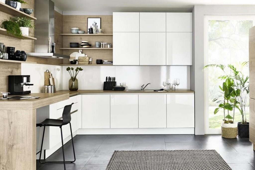 Choose this design for a natural kitchen Nolte Brasov