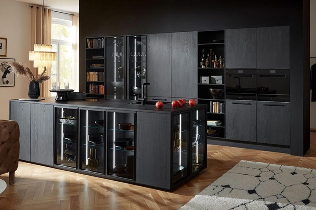 The coziest site of black Manhattan Oak Nero Nolte Brasov